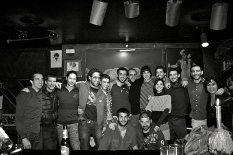 Friends reunion at the Keyboard Jazz Lounge, Reus (Catalonia) 07.01.12
